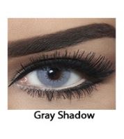 زوج عدسات لاصقة تجميلية من بيلا - gary shadow - فضي