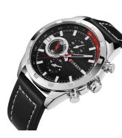  ساعة رجالية  كورين  من الستانلس ستيل اسود 