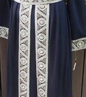 قفطان مغربي - 46 Eu - كحلي