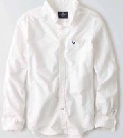 قميص رجالي امريكان ايغل  - S - ابيض