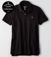 بلوزة بقبة أمريكان ايغل  - S - اسود