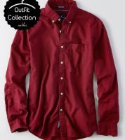 قميص رجالي امريكان ايغل  - S - خمري 