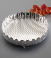 صينية حفة عالية مدور 