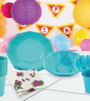 صحون وكاسات جولف تيتانيوم - فيروزي