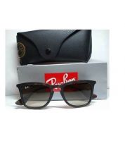 نظارة باطار مربع Ray-Ban  Sunglasses Matte Tortoise Frame - بني