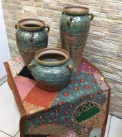 طقم فخار ملون  