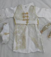 طقم حريم السلطان  - 0 - 6 اشهر - ابيض