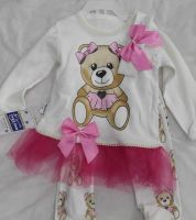 طقم تركي - 0 - 3 اشهر - متعدد الالوان