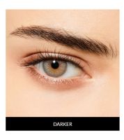 زوج عدسات لاصقة تجميلية من ديسيو الايطالية - darker