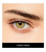 زوج عدسات لاصقة تجميلية من ديسيو الايطالية - forest green
