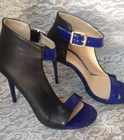 شوز جلد مفتوح مع كعب - 37 Eu - نيلي