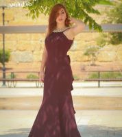 فستان سهرة تركي - 42 Eu - احمر مائل للبني