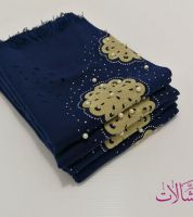 شال تركي  -  كحلي