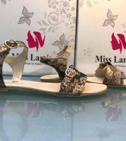 صندل تطريز - 37 Eu - اسود