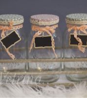 طقم سكريات ثلاث علب  متساوية 