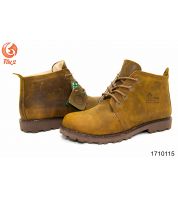 بسطار  رجالي بنما جاك  كموني  محروق  1710115 - 40 Eu - كموني