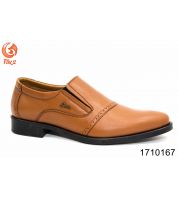 كندرة رجالي رسمي 1710167 - 40 Eu -عسلي