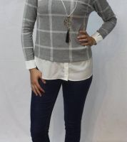 بلوزة  - S - سكني فاتح