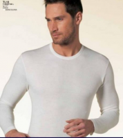 كم طويل رجالي  - L - white