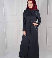 جلباب Alvina  1144 - 40 - اخضر جيشي