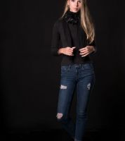 بنطلون-  30 - جينز غامق