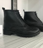 جزمة شتاء موديل 2018 جلد - 36 Eu - اسود