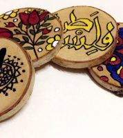 كوسترز خشب مشكل