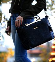 حقيبة يد فاخرة - اسود