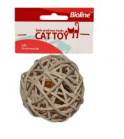 لعبة للقطط من مواد طبيعية   Bioline Herbal Catnip Cat Game Ball