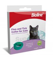 قشاط للحشرات والبراغيث والقطط BIOLINE flea and tick collar 35CM 
