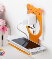 حامل جوال بلاستيكي للشحن - متعدد الالوان