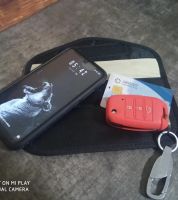 محفظة قطع الاشارة - اسود