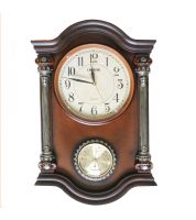 ساعة Lisheng بني شمعة