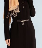 جلباب  ألفينا 17-1049 صيفي لون اسود - نمرة 40