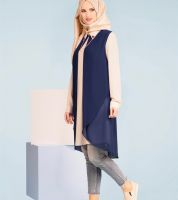 تونيك ألفينا 17-4173 صيفي لون نيلي - نمرة 38