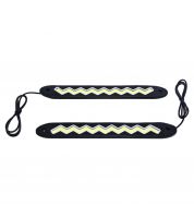 Flexible COB Daytime Running Light for Car, White