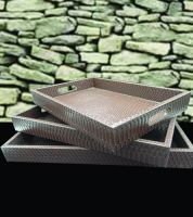 طقم صينية جلد افعى