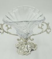 سلة كريستال فضي 9169205