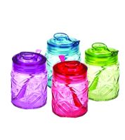 مطربان مع ملعقة  زجاجي renga