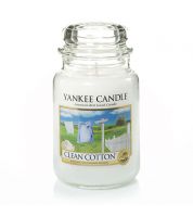 مرطبان شمع YANKEE 623g Clean Cotton