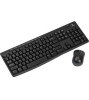 Logitech Wireless Combo MK270 Keyboard and Mouse (Black)