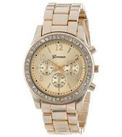 جنيفا ساعة نسائية (ذهبي ، W501)