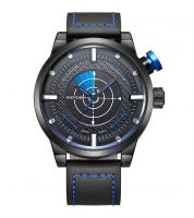 ساعة للرجال من ويدي، سوار جلد، كوارتز، Wh5201-3c