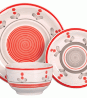 طقم صحون 24 قطعة