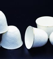 طقم 12 فنجان سادة خط  916514