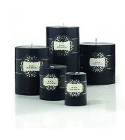 شموع مدورة black patchouli spring