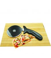 عجل بيتزا يد بلاستيك اسود 996101  998266