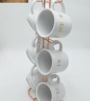 طقم 6 مج مع ستاند حديد  ،9179101 ميلانو