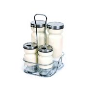 طقم زيت خل+مملحة حديد  Al4820c