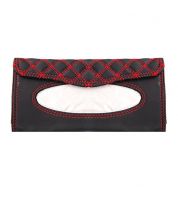 محارم للسيارة-Red Wine Car tissue box (red)